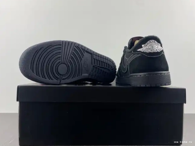 Chep Onekick Jordan Air DM7866-001 Jordan x Scott 1 Low Black Phantom
